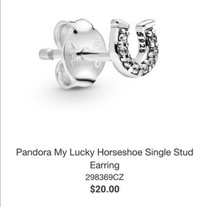 Set of 3 Pandora Earing Studs